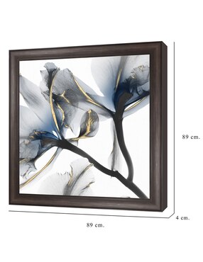 Cuadro decorativo Brillo índigo ciclamen 2 de Albert Koetsier técnica mixta Cuadros Jr