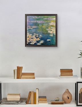 Cuadro decorativo Nenúfares en Giverny 1908 de Masters Collection técnica mixta Cuadros Jr