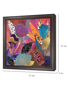 Cuadro decorativo Poder floral de Nikki Chu técnica mixta Cuadros Jr