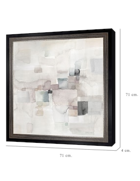 Cuadro decorativo Abstracto gris II de Cynthia Coulter técnica mixta Cuadros Jr