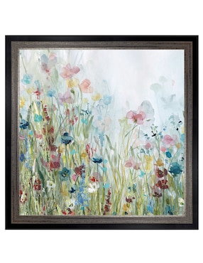 Cuadro decorativo Pradera de flores silvestres de Carol Robinson técnica mixta Cuadros Jr