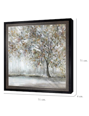 Cuadro decorativo Madera majestuosa de Carol Robinson técnica mixta Cuadros Jr