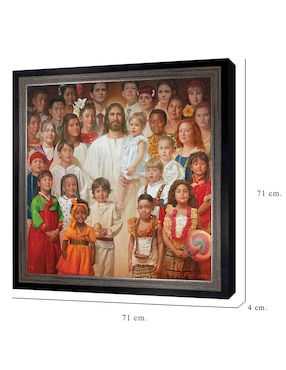 Cuadro decorativo Hijo de Dios de Howard Lyon técnica mixta Cuadros Jr