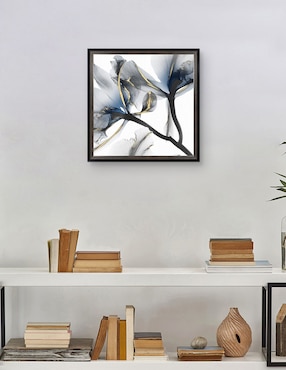 Cuadro decorativo Brillo índigo ciclamen 2 de Albert Koetsier técnica mixta Cuadros Jr