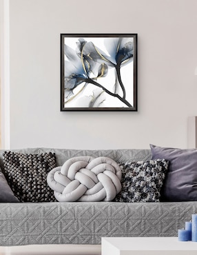 Cuadro decorativo Brillo índigo ciclamen 2 de Albert Koetsier técnica mixta Cuadros Jr