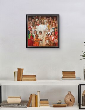 Cuadro decorativo Hijo de Dios de Howard Lyon técnica mixta Cuadros Jr