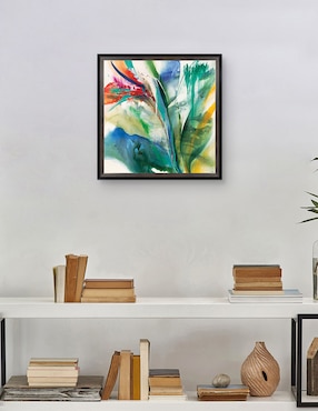 Cuadro decorativo Ave del Paraíso de K. Nari técnica mixta Cuadros Jr