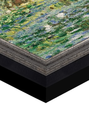 Cuadro decorativo Monet – Puente japonés de nenúfares de Portfolio Arts Group técnica mixta Cuadros Jr