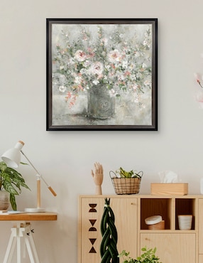 Cuadro decorativo Encanto Floral de Carol Robinson técnica mixta Cuadros Jr