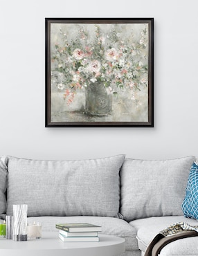 Cuadro decorativo Encanto Floral de Carol Robinson técnica mixta Cuadros Jr