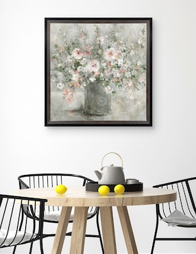 Cuadro decorativo Encanto Floral de Carol Robinson técnica mixta Cuadros Jr