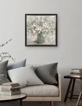 Cuadro decorativo Encanto Floral de Carol Robinson técnica mixta Cuadros Jr
