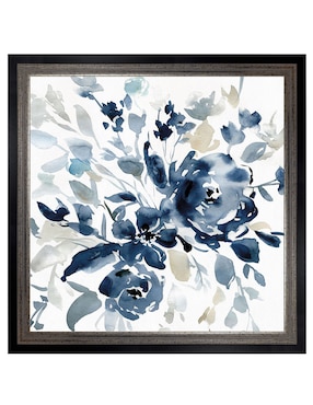 Cuadro decorativo Jardín índigo I de Carol Robinson técnica mixta Cuadros Jr