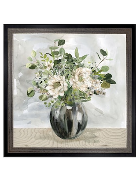 Cuadro decorativo Floral sofisticado de Carol Robinson técnica mixta Cuadros Jr