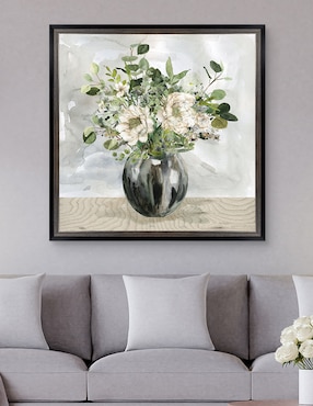 Cuadro decorativo Floral sofisticado de Carol Robinson técnica mixta Cuadros Jr
