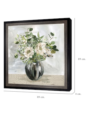 Cuadro decorativo Floral sofisticado de Carol Robinson técnica mixta Cuadros Jr