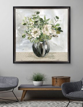Cuadro decorativo Floral sofisticado de Carol Robinson técnica mixta Cuadros Jr