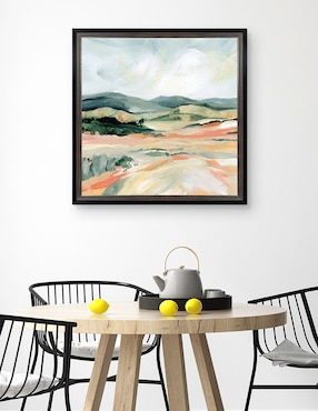 Cuadro decorativo Paisaje bermellón I de Katrina Pete técnica mixta Cuadros Jr