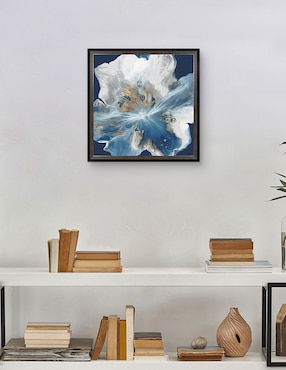 Cuadro decorativo Enigma líquido II de Eva Watts técnica mixta Cuadros Jr