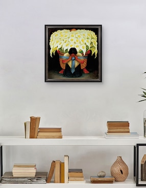 Cuadro decorativo Rivera – El vendedor de alcatraces de Portfolio Arts Group técnica mixta Cuadros Jr