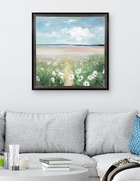 Cuadro decorativo Flores silvestres oceánicas de Sally Swatland técnica mixta Cuadros Jr