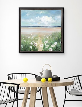 Cuadro decorativo Flores silvestres oceánicas de Sally Swatland técnica mixta Cuadros Jr