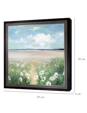 Cuadro decorativo Flores silvestres oceánicas de Sally Swatland técnica mixta Cuadros Jr