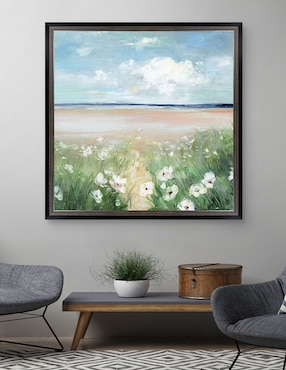 Cuadro decorativo Flores silvestres oceánicas de Sally Swatland técnica mixta Cuadros Jr