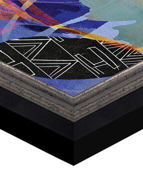 Cuadro decorativo Poder floral de Nikki Chu técnica mixta Cuadros Jr