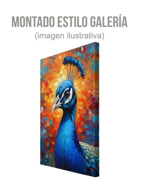 Cuadro decorativo Generica Animal pavo real
