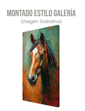 Cuadro decorativo Generica Animal caballo óleo