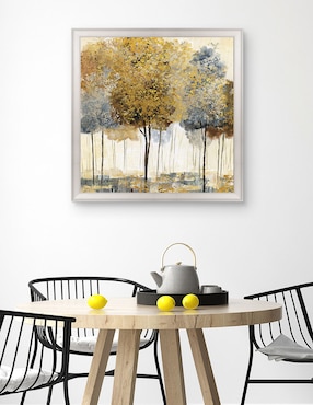 Cuadro decorativo Bosque metálico I de Nan técnica mixta Cuadros Jr