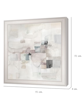 Cuadro decorativo Cuadro abstracto gris II de Cynthia Coulter técnica mixta Cuadros Jr
