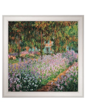 Cuadro decorativo Monet – Jardín del artista de Portfolio Arts Group técnica mixta Cuadros Jr