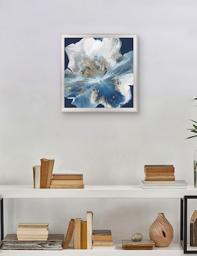 Cuadro decorativo Enigma líquido II de Eva Watts técnica mixta Cuadros Jr