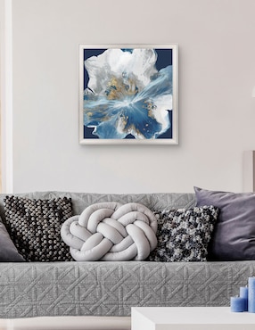 Cuadro decorativo Enigma líquido II de Eva Watts técnica mixta Cuadros Jr