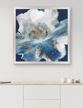 Cuadro decorativo Enigma líquido II de Eva Watts técnica mixta Cuadros Jr