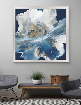 Cuadro decorativo Enigma líquido II de Eva Watts técnica mixta Cuadros Jr
