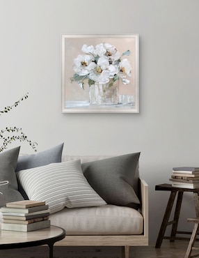 Cuadro decorativo Blancos suaves I de Sally Swatland técnica mixta Cuadros Jr