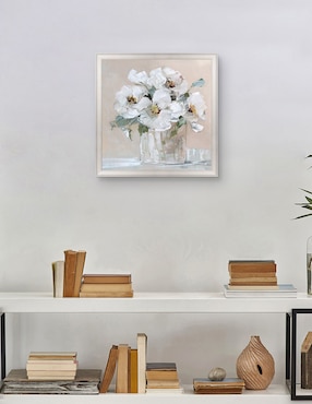 Cuadro decorativo Blancos suaves I de Sally Swatland técnica mixta Cuadros Jr