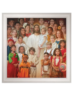 Cuadro decorativo Hijo de Dios de Howard Lyon técnica mixta Cuadros Jr