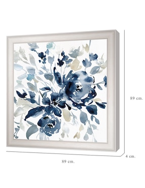 Cuadro decorativo Jardín índigo I de Carol Robinson técnica mixta Cuadros Jr