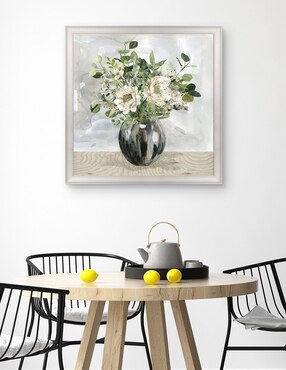 Cuadro decorativo Floral sofisticado de Carol Robinson técnica mixta Cuadros Jr