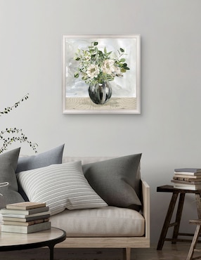 Cuadro decorativo Floral sofisticado de Carol Robinson técnica mixta Cuadros Jr