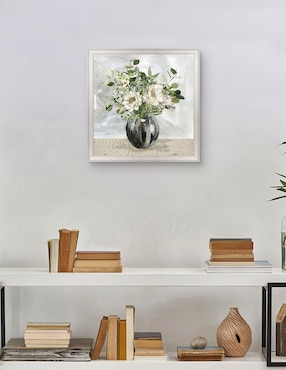 Cuadro decorativo Floral sofisticado de Carol Robinson técnica mixta Cuadros Jr