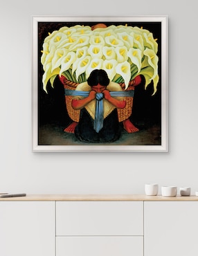 Cuadro decorativo Rivera – El vendedor de alcatraces de Portfolio Arts Group técnica mixta Cuadros Jr