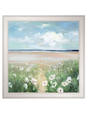 Cuadro decorativo Flores silvestres oceánicas de Sally Swatland técnica mixta Cuadros Jr