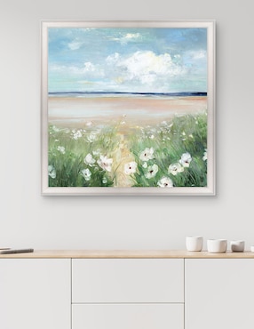 Cuadro decorativo Flores silvestres oceánicas de Sally Swatland técnica mixta Cuadros Jr