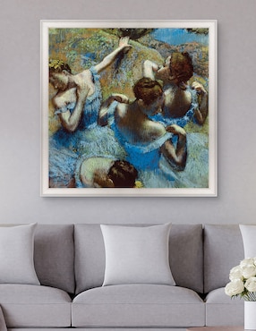 Cuadro decorativo Degas – Bailarinas en azul de Portfolio Arts Group técnica mixta Cuadros Jr