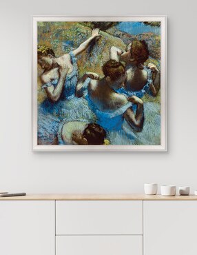 Cuadro decorativo Degas – Bailarinas en azul de Portfolio Arts Group técnica mixta Cuadros Jr